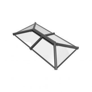 Stratus 2 way design roof lantern grey