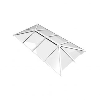 Stratus roof lantern 3 way design style 7 white